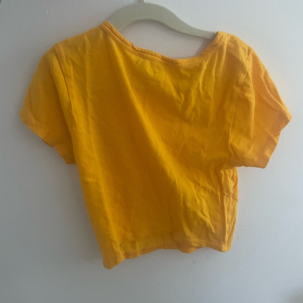 yellow/ orange size xs pacsun shirt